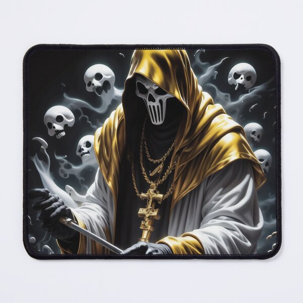Item preview, Mysterious Gold Ghostface designed and sold by EminenceArts.