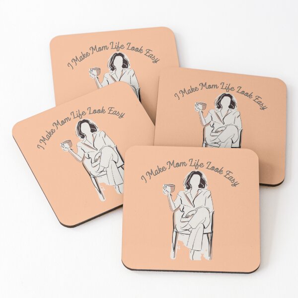 Item preview, Mom Life Easy clear. designed and sold by sylbealvaguez.