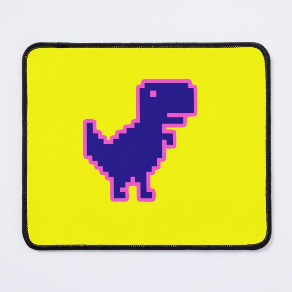 Item preview, Trex in pixel in  fucia and pruple designed and sold by mndesignworx.