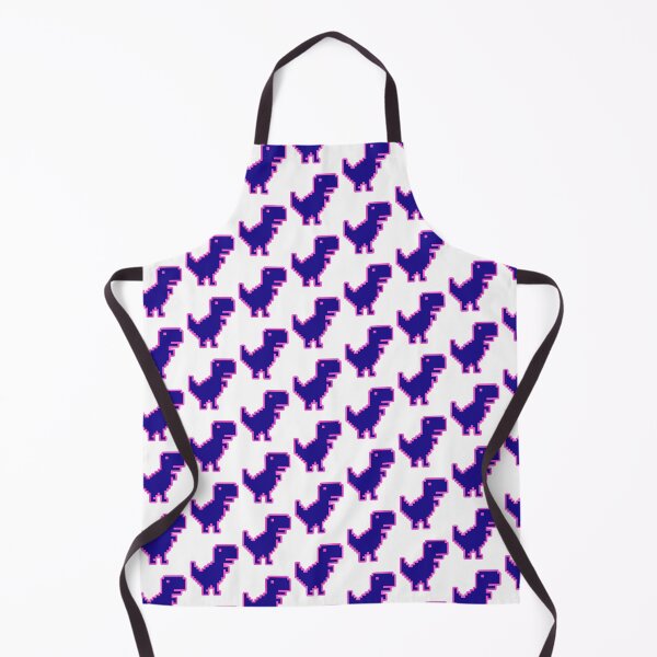 Item preview, Trex in pixel in fucia and pruple designed and sold by mndesignworx.