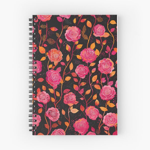 Item preview, Midnight Garden Roses Pattern designed and sold by DeRosa3DDesigns.