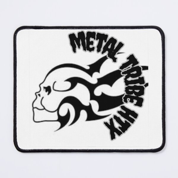 Item preview, UNIT 713, metal tribe htx,  skull  white 2 designed and sold by Unit713-Shop.