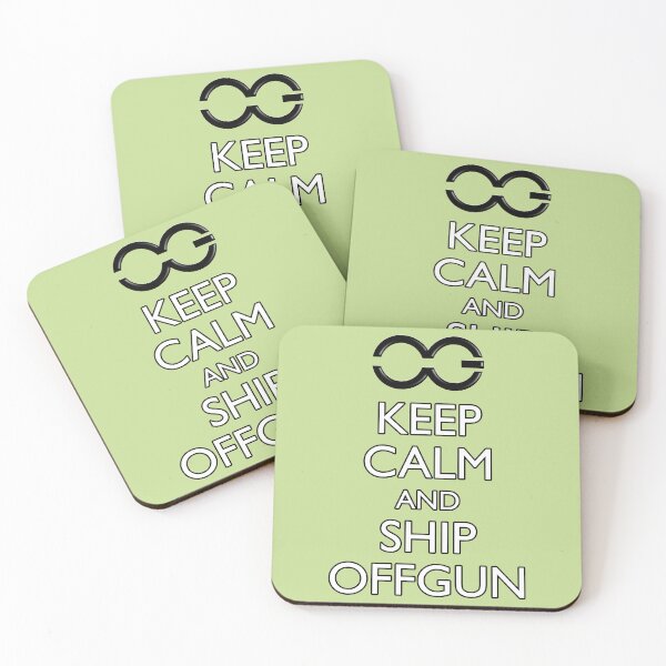 Item preview, Keep calm and ship Offgun designed and sold by meldshaw.