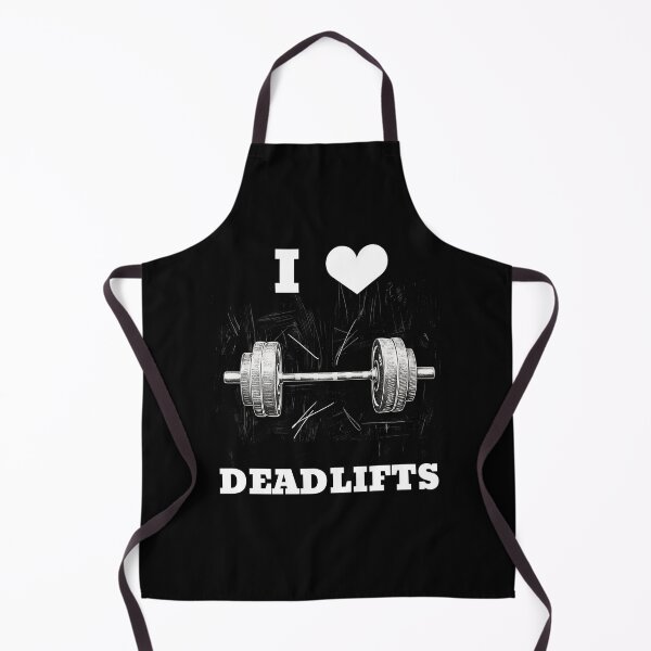 Item preview, Sketchy cool Barbell design of I HEART DEADLIFTS - I LOVE DEADLIFTS designed and sold by Primal Pump Co LTD.