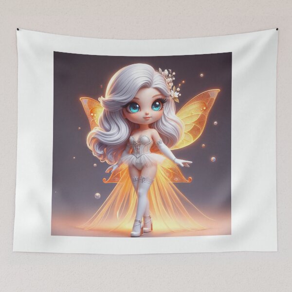 Item preview, Alba White Chibi Fairy designed and sold by CHIBI_POPZ.