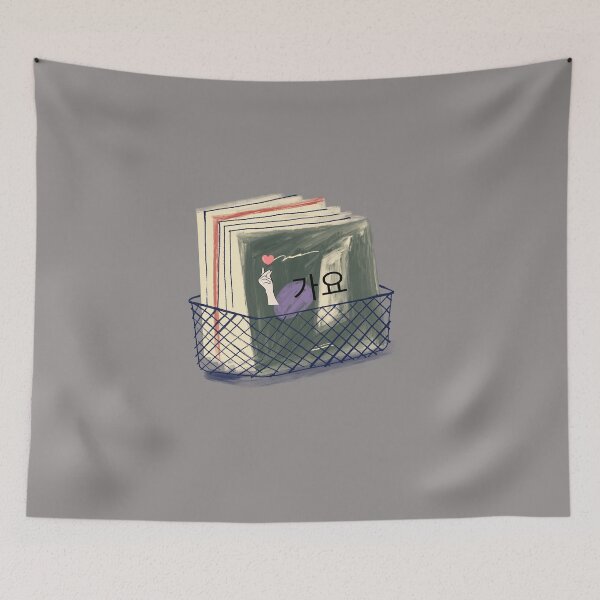 Item preview, k-pop retro albums designed and sold by Shadyfruit.