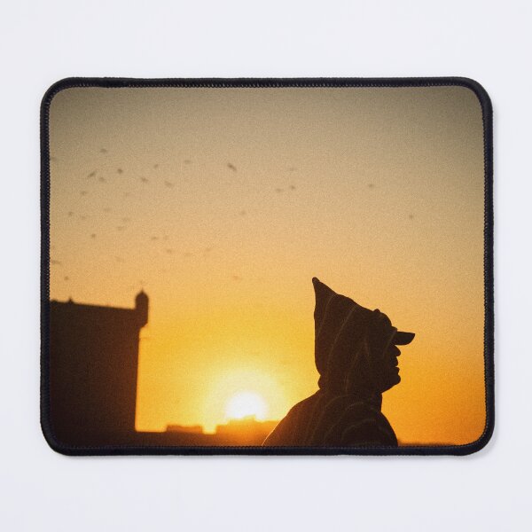 Item preview, Men with the djelaba at the sunset at Essaouira, Morocco - Photography print designed and sold by MashaeirArt.