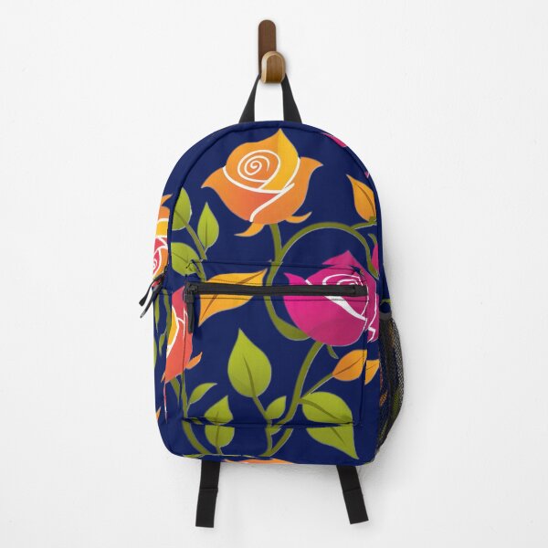Item preview, The Fuchsia Rose Bush With Yellow designed and sold by Ciervo Primavera.