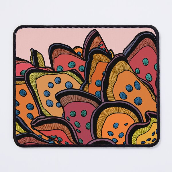 Item preview, orange and blue Peacock sea slug designed and sold by ArtbyDLP.