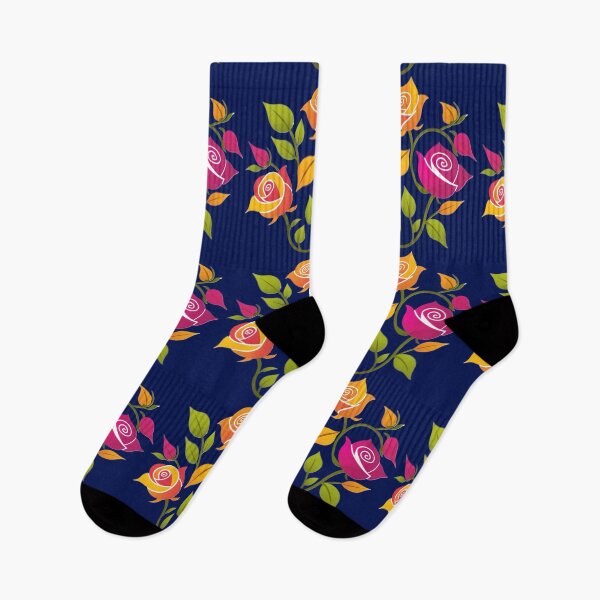 Item preview, The Fuchsia Rose Bush With Yellow designed and sold by Ciervo Primavera.