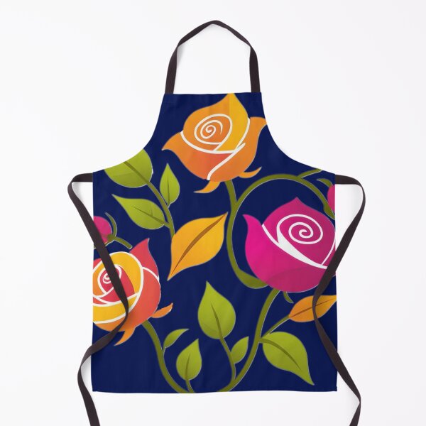 Item preview, The Fuchsia Rose Bush With Yellow designed and sold by Ciervo Primavera.
