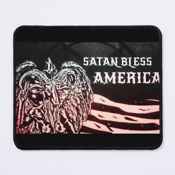 Item preview, Satan Bless America (2nd Variant) designed and sold by bratdemon.