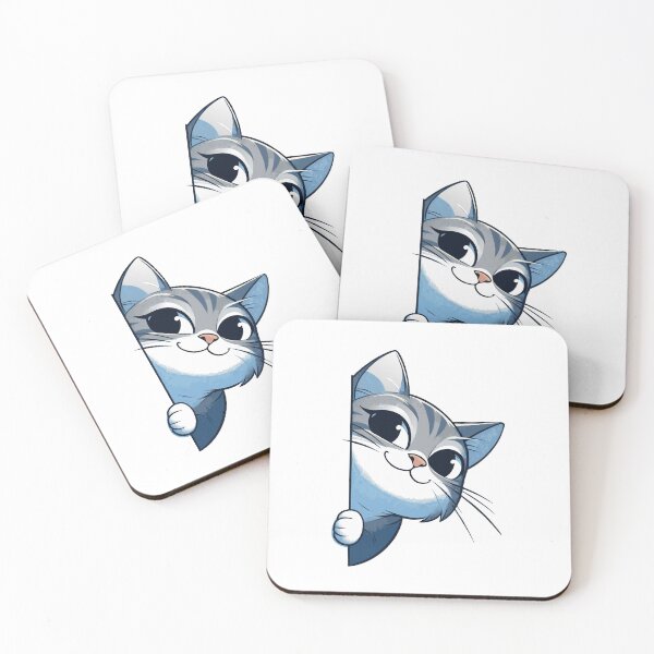 Item preview, Peekaboo Kitty: A Whimsical Feline Surprise designed and sold by Designowner.