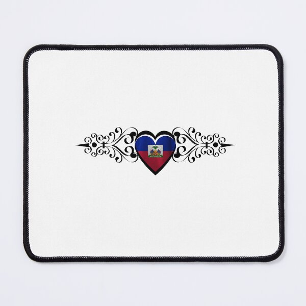 Item preview, Haitian Heart Flag designed and sold by BladaDesign.