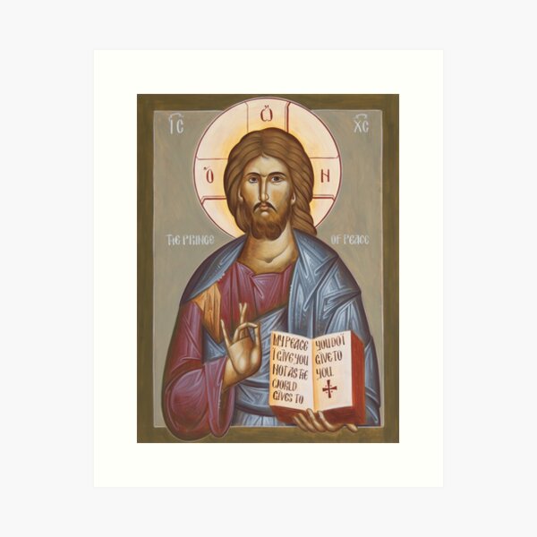 Jesus Christ Prince of Peace Art Print