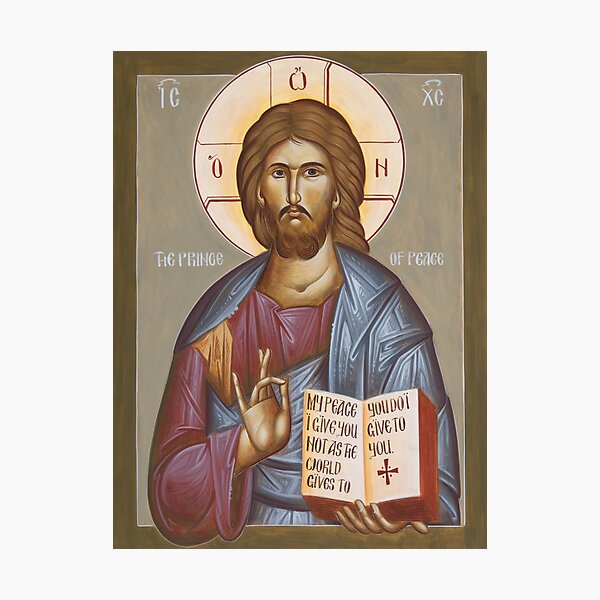Item preview, Jesus Christ Prince of Peace designed and sold by ikonographics.