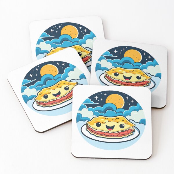 Item preview, Chibi Lasagna Delight: Moonlit Sky Edition designed and sold by Alansil.