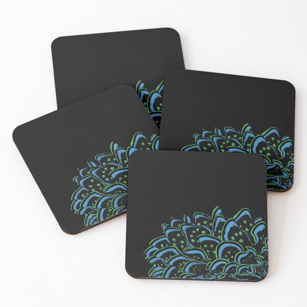 Item preview, blue and green Peacock sea slug designed and sold by ArtbyDLP.