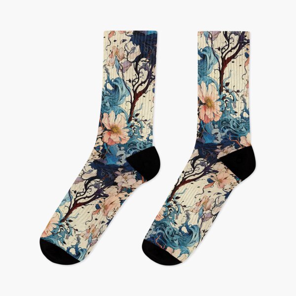 Item preview, Vintage Floral Wave designed and sold by Qim X Fantasy.