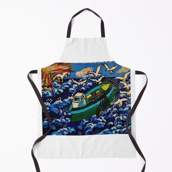 Item preview, Trawler drifting on rough seas designed and sold by Chantilly07.