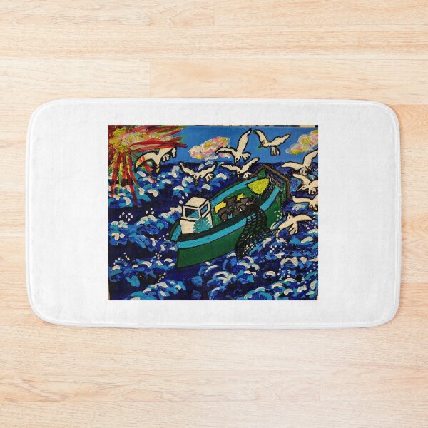 Item preview, Trawler drifting on rough seas designed and sold by Chantilly07.