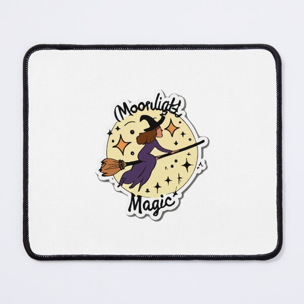 Item preview, Moonlight Magic Witch Broomstick Flight designed and sold by NiftyWrx.