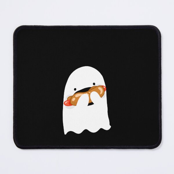 Item preview, Ghost eating hotdog  designed and sold by Annie Nirschel.