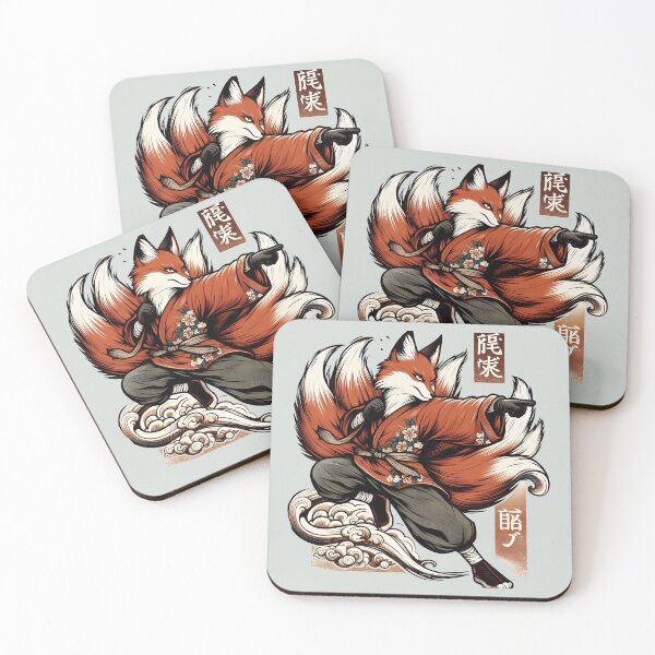Item preview, Kitsune Warrior designed and sold by LynZorArts.