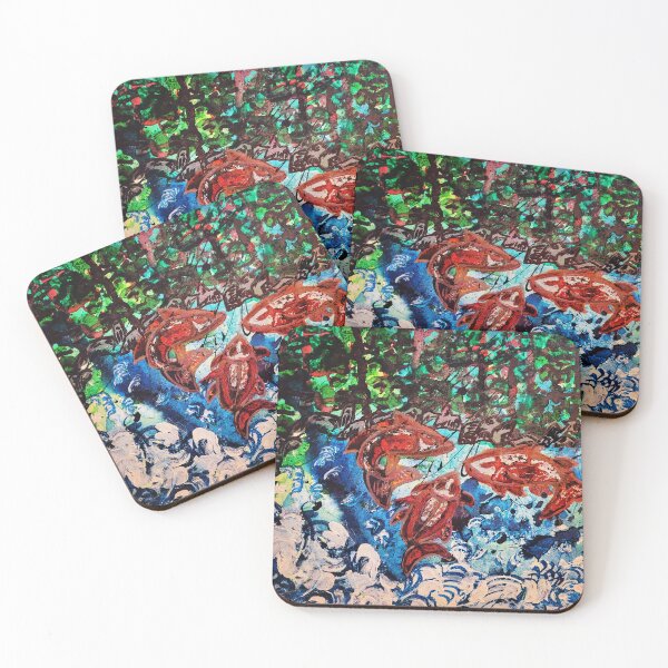Item preview, Salmon happily spawning in the river designed and sold by Chantilly07.