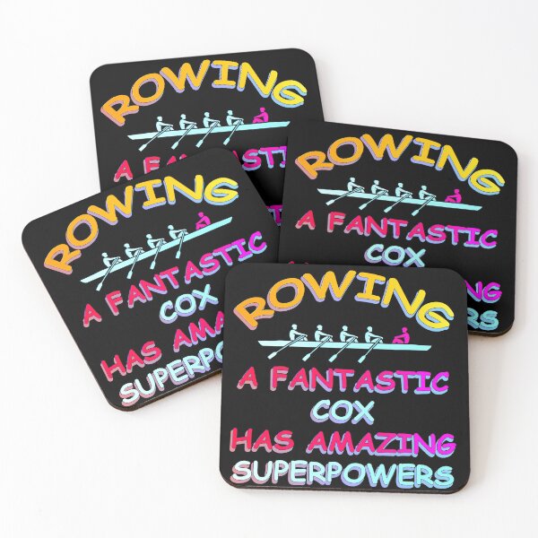 Item preview, Power Stroke: The Mighty Coxswain - Rowing Team Tribute designed and sold by Michael van der Hoorn.