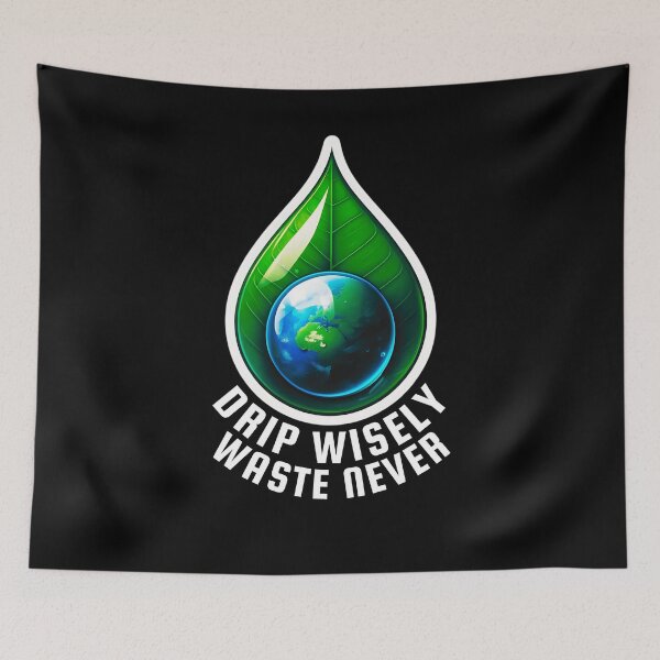 Item preview, Conserve Water, Preserve Lif designed and sold by Taans-Creation.