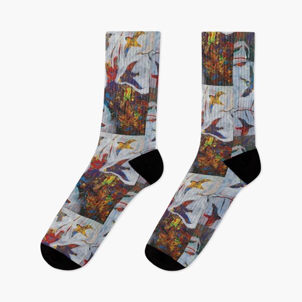 Item preview, Rainbow birds evolving  designed and sold by Megegan4.
