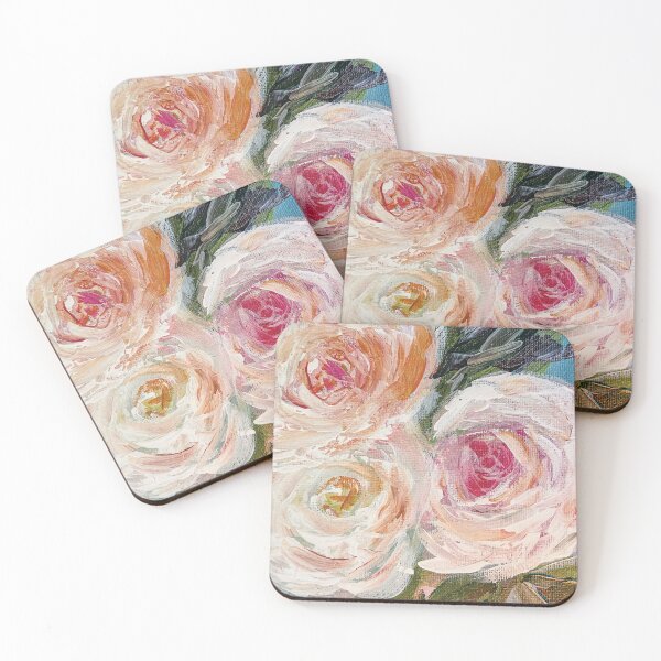 Item preview, Peachy Roses  designed and sold by breannarothwell.