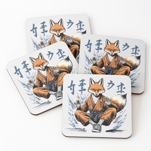 Item preview, Shaolin Warrior Kitsune designed and sold by LynZorArts.