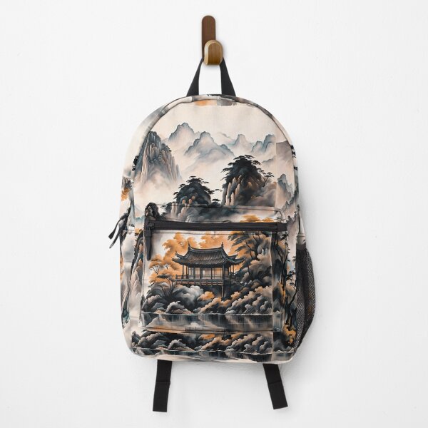 Item preview, Beautiful Landscape of Asian Mountains designed and sold by PixelCraftDSG.