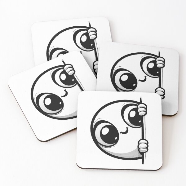 Item preview, Peeking meme Smiley designed and sold by Designowner.