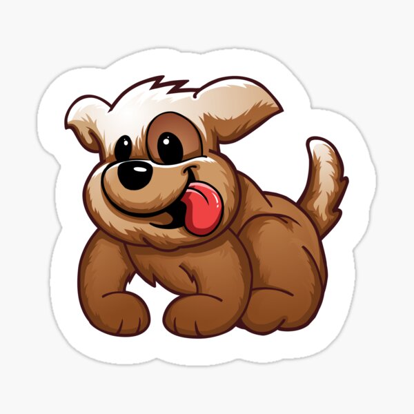 Super Cute Puppy Sticker