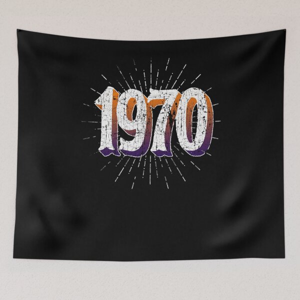 Item preview, 48th Birthday Unisex Distressed T Shirt 70s Vintage 1970s designed and sold by roarr.