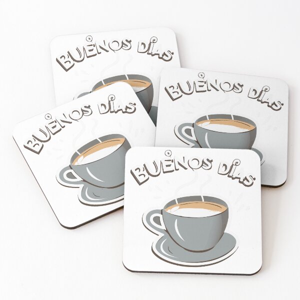 Item preview, Buenos Días Café Con Leche Chalkboard Art designed and sold by NiftyWrx.