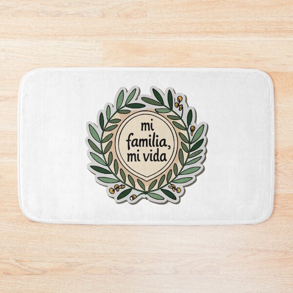 Item preview, Mi Familia, Mi Vida Scroll with Olive Branch Design designed and sold by NiftyWrx.