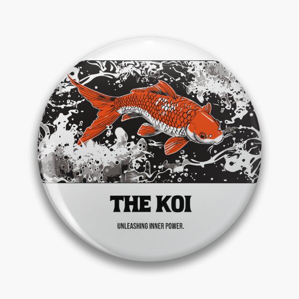 Artikelvorschau, Japanischer Koi Fisch entworfen und verkauft von KloverDesigns.