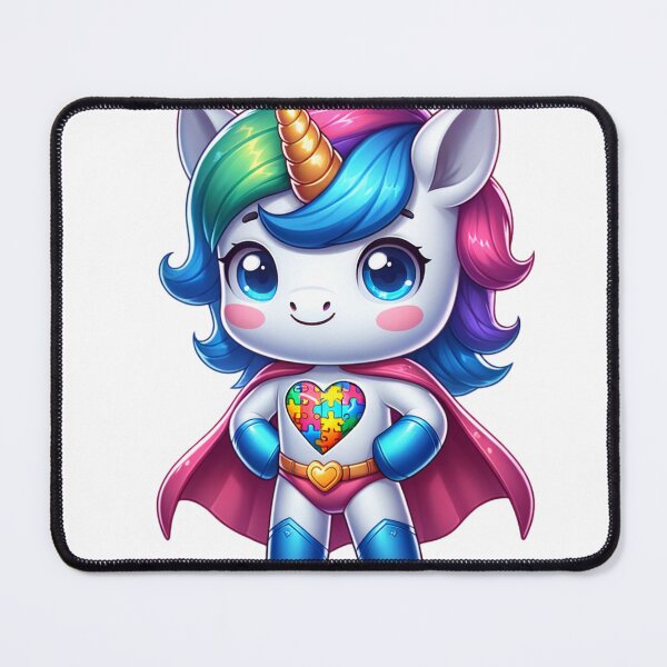Item preview, Unicorn Autism Superhero designed and sold by PassionforLove.