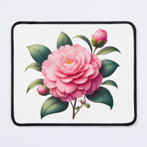 Item preview, Blossoming rose, camelia designed and sold by Clara Fruggeri.