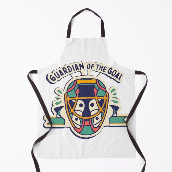 Item preview, Vintage Goalie Mask - Guardian of the Goal Retro Hockey designed and sold by NiftyWrx.