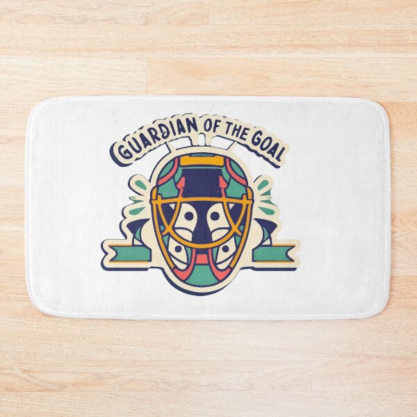 Item preview, Vintage Goalie Mask - Guardian of the Goal Retro Hockey designed and sold by NiftyWrx.