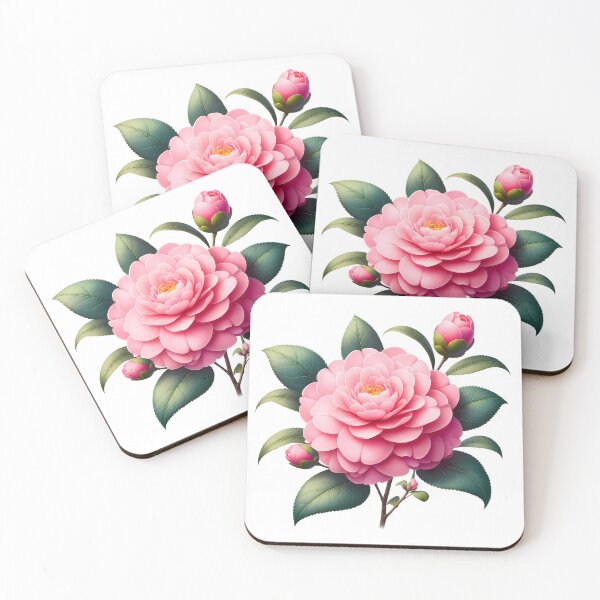 Item preview, Blossoming rose, camelia designed and sold by Clara Fruggeri.