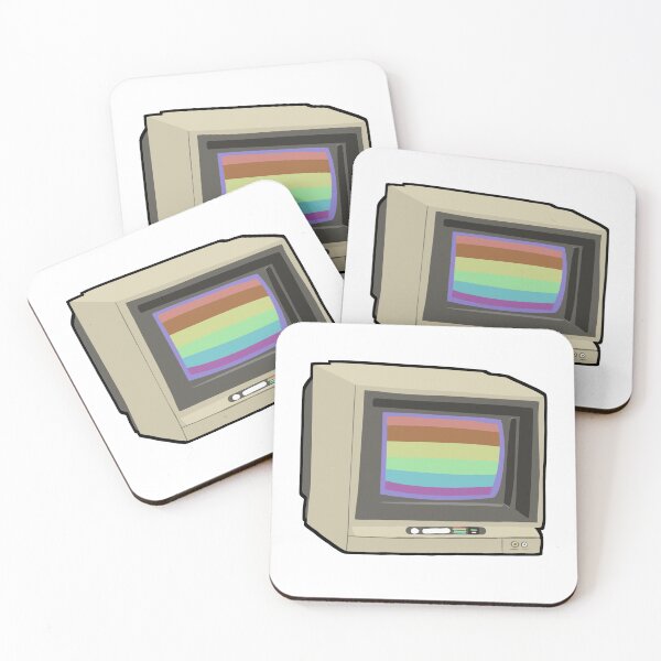 Item preview, Commodore 1702 Monitor (flat color rainbow) designed and sold by lepidotos.