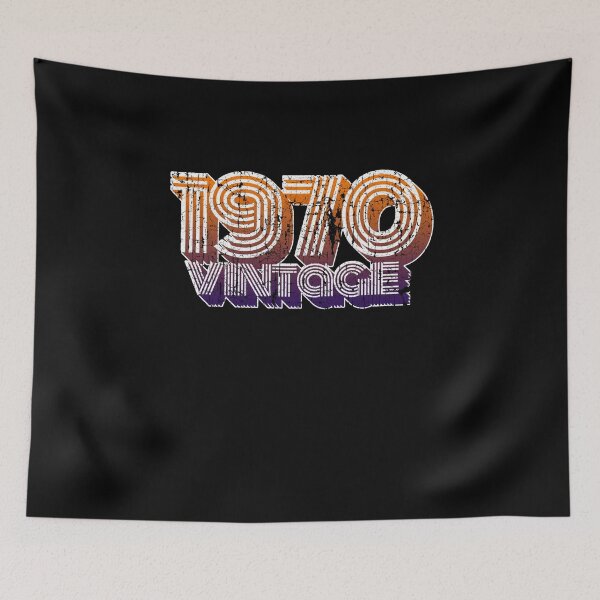 Item preview, Vintage 1970 48th Birthday T Shirt Oldschool 70s Dad Gift designed and sold by roarr.