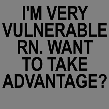Imagen de la obra I'm Very Vulnerable RN Gear de DynamicDesign