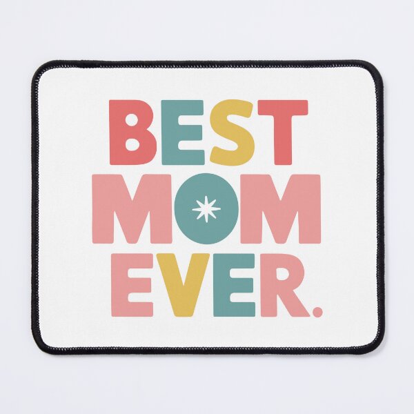 Item preview, Colorful Groovy 'Best Mom Ever' Vector Design - Mother's Day Gift Idea designed and sold by HahaHandlesHub.